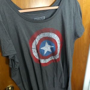 Good used condition Torrid captain America T-shirt